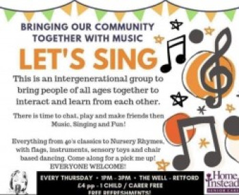 Let's Sing - Singing Group in Retford Let's Sing - Singing Group in Retford